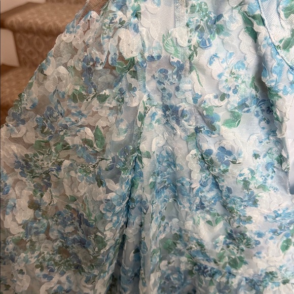 Tuckernuck Water's Edge Hydrangea Organza Palmerston Dress - Picture 7 of 8